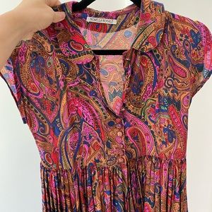 Novella Royal midi paisley dress